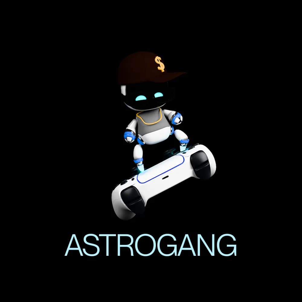 $ASTROGANG cryptocurrency website